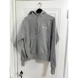 Retro Champion Reverse Weave Hoodie Sweatshirt